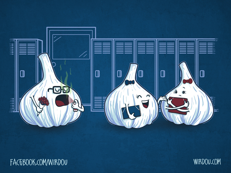 science, fun, funny, curious, desig, drawing, illustration, scientist, chemistry, biology, cute, ciencia, garlic, ajo, divertido, gracioso