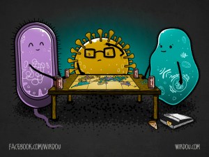 fun, funny, t-shirt, divertido, gracioso, camiseta, pandemic, pandemia, virus, bacteria, protozoa, RISK, tabletop game, juego de mesa, science, ciencia