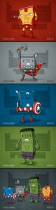 science, fun, funny, curious, desig, drawing, illustration, scientist, chemistry, biology, cute, ciencia, avengers, química, vengadores, hulk, thor, iron man, curioso