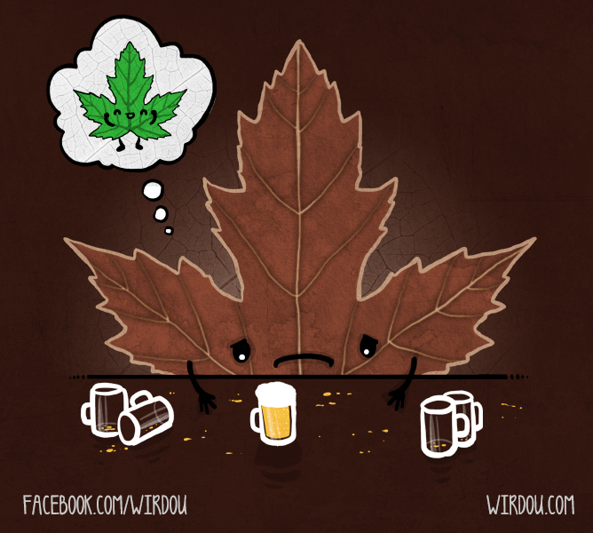 science, fun, funny, curious, desig, drawing, illustration, scientist, chemistry, biology, cute, ciencia, gracioso, divertido, científico, otoño, autumn, hoja, leaf