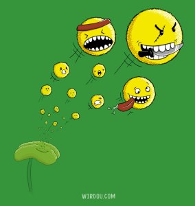 ciencia, humor, divertido, gracioso, science, fun, funny, polen, pollen, alergia, allergy, granos, plantas, flor, plants, flower